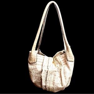 LODIS LEATHER CROC PURSE